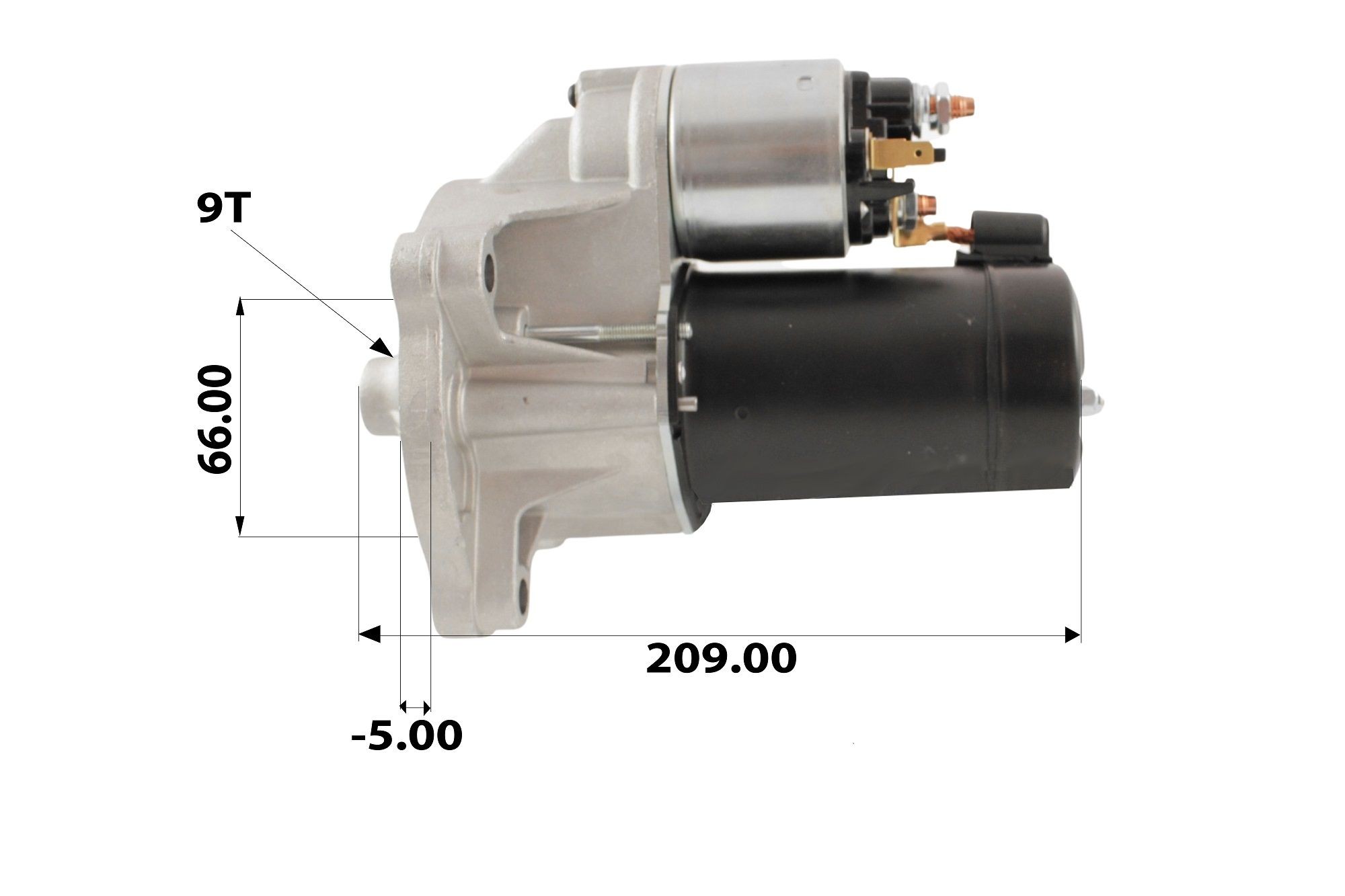 TESLA TECHNICS Starter motors TT15437 PRO