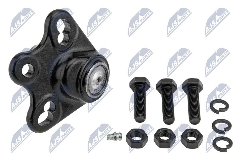 NTY Ball joint in suspension ZSD-ME-009 suitable for MERCEDES-BENZ A-Class, B-Class