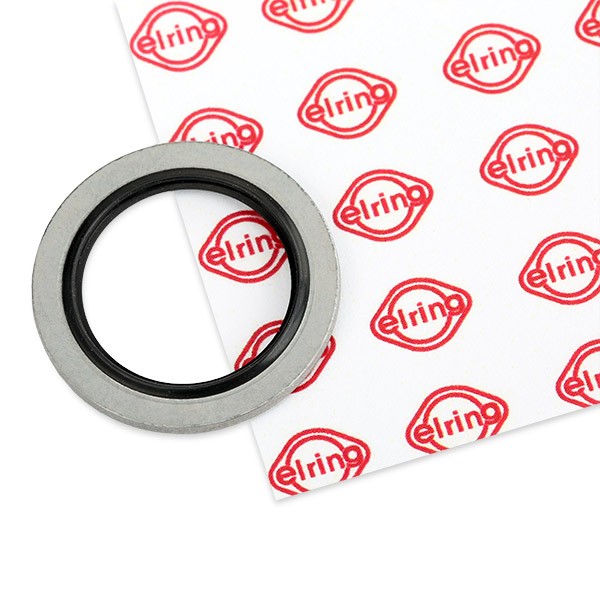 Fiat GRANDE PUNTO Gaskets and sealing rings parts - Seal, oil drain plug ELRING 804.360