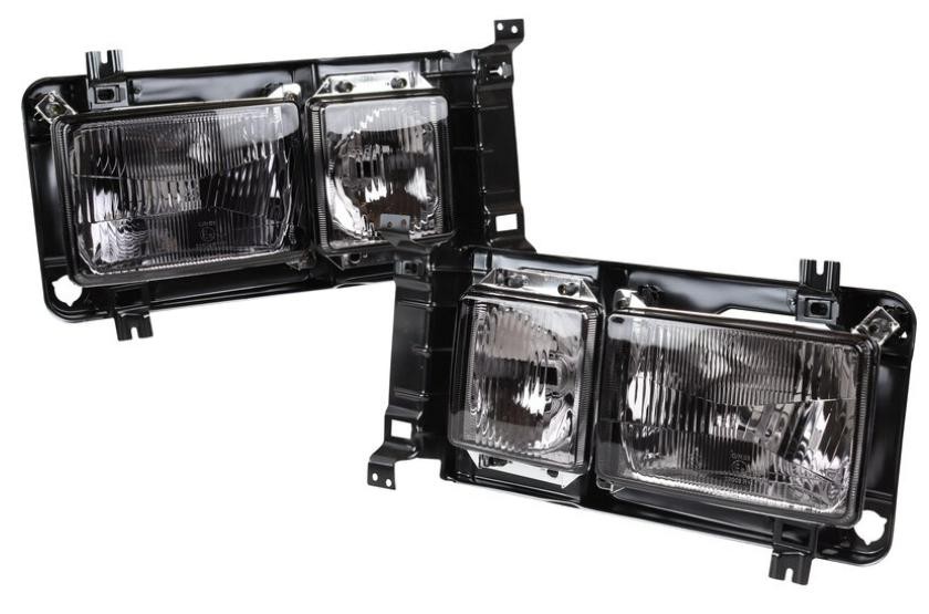Square Headlight Set T3 Bus – Best VW Parts