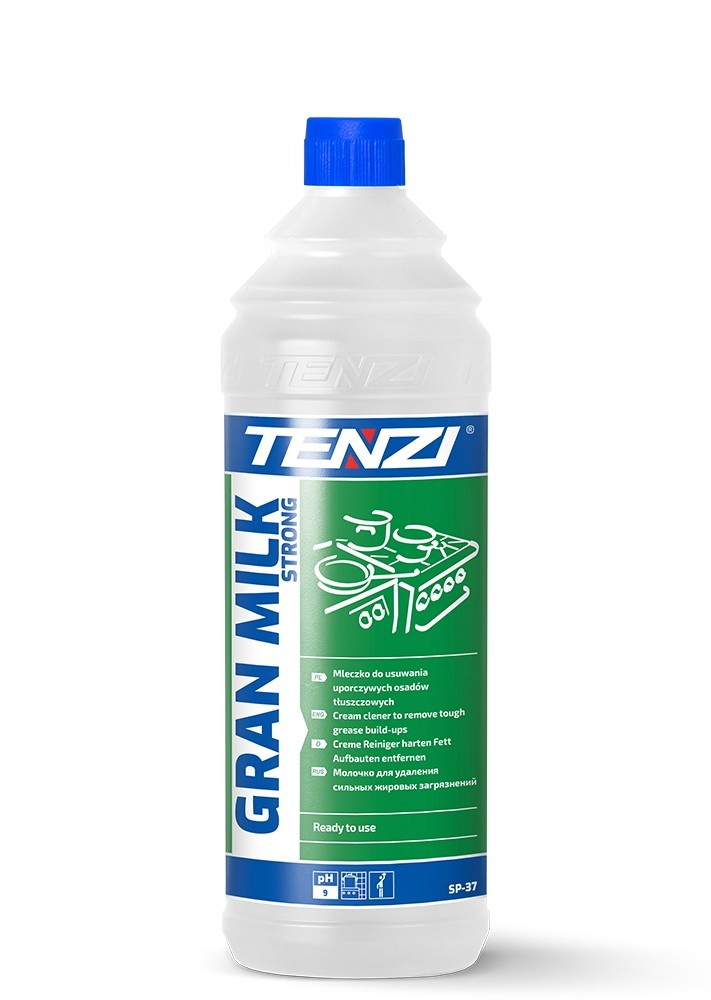 TENZI Gran Milk STRONG SP26001 Universal cleaner Bottle, pH 9, SP-26, Capacity: 1l