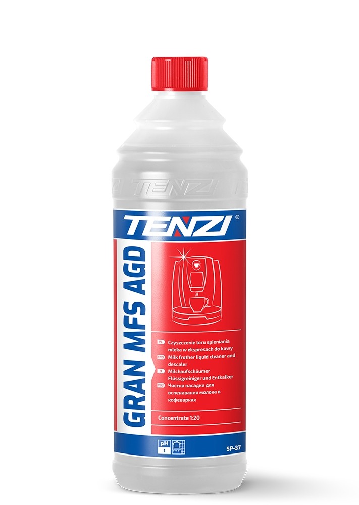 TENZI Gran MFS AGD SP37001 Universal cleaner Bottle, pH 1, SP-37, Capacity: 1l