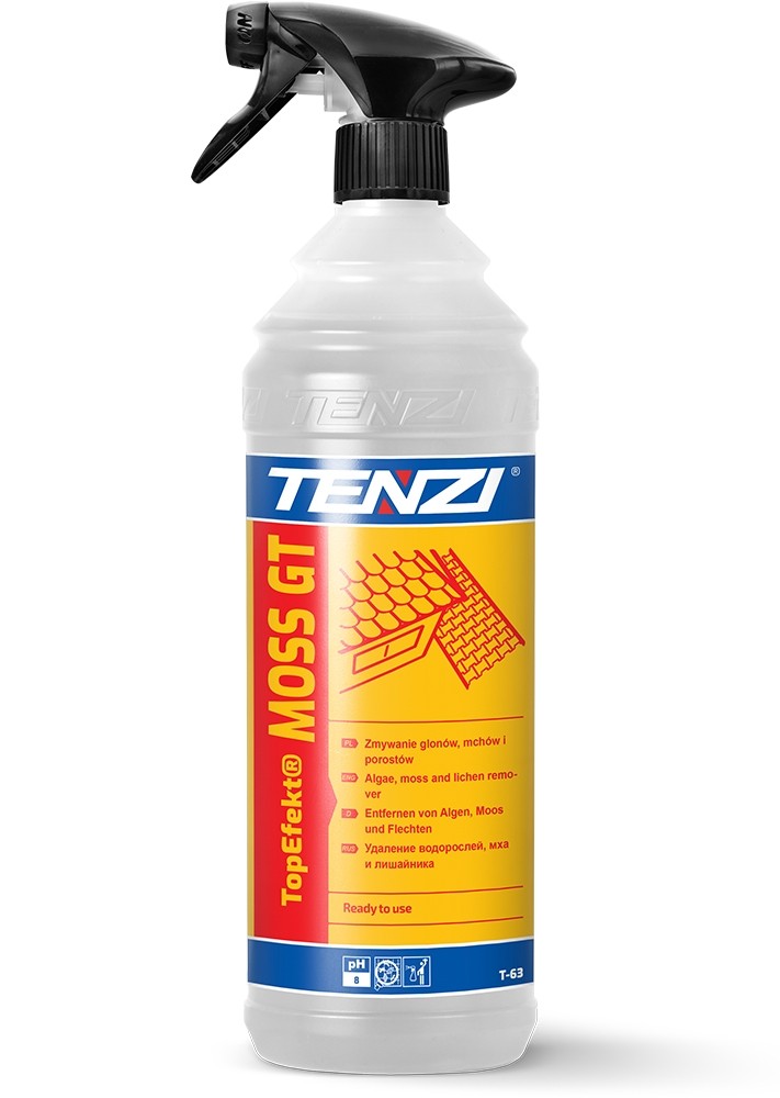 TENZI TopEfekt® Moss GT T63001 All-purpose cleaners aerosol, ph 7, T-63, Capacity: 1l