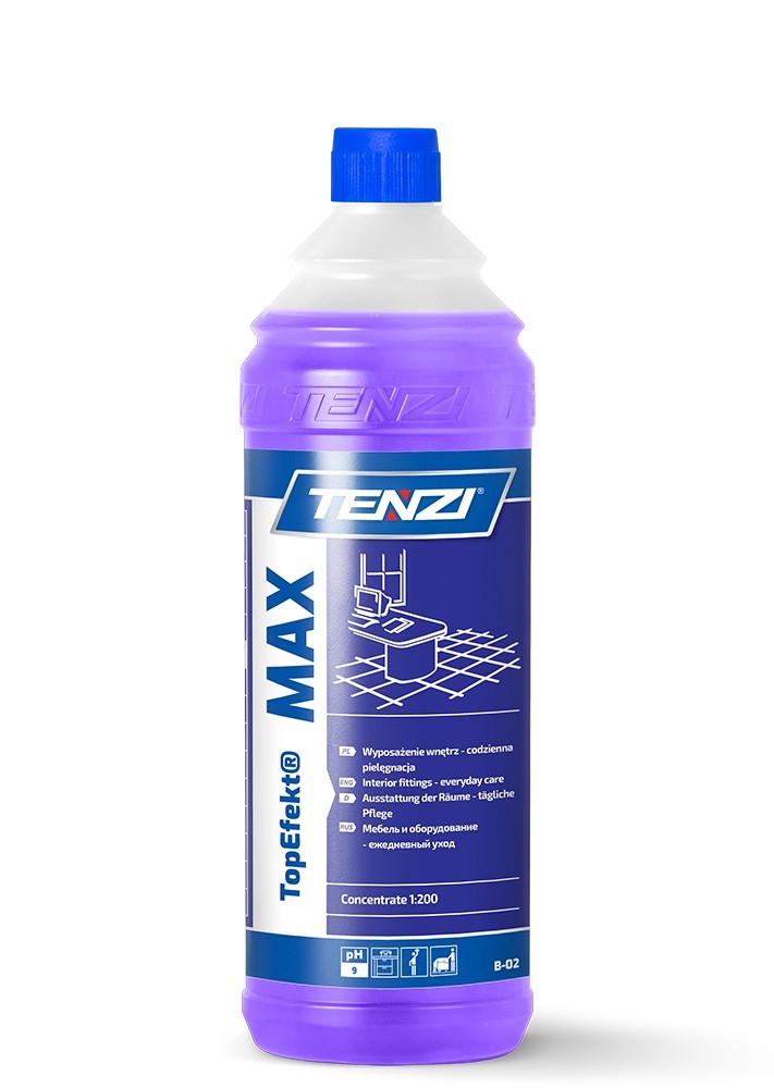 TENZI TopEfekt MAX B02001 Industrial Cleaner Bottle, Capacity: 1l