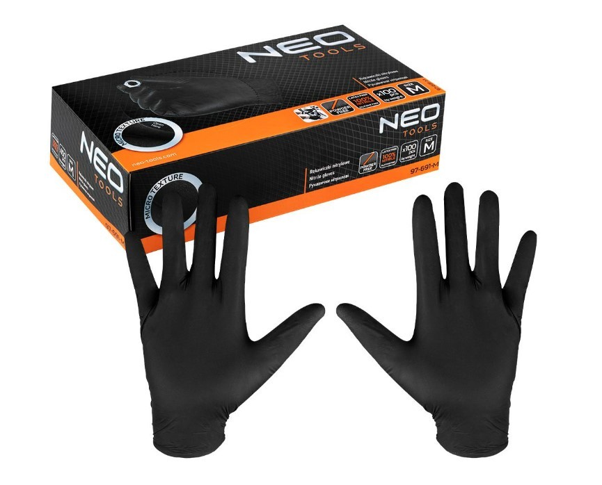 Rubber work gloves NEO TOOLS 97691M for car