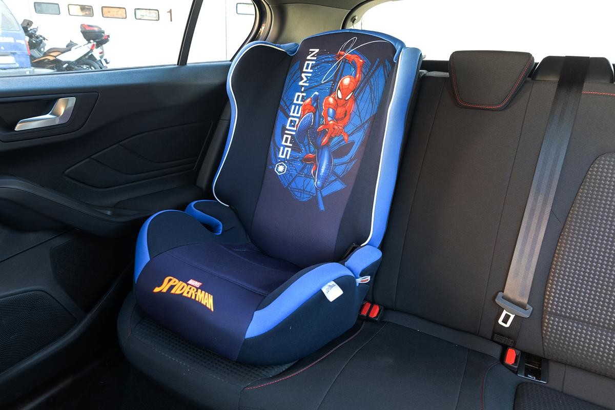 Child car seat blue SPIDER-MAN 10589
