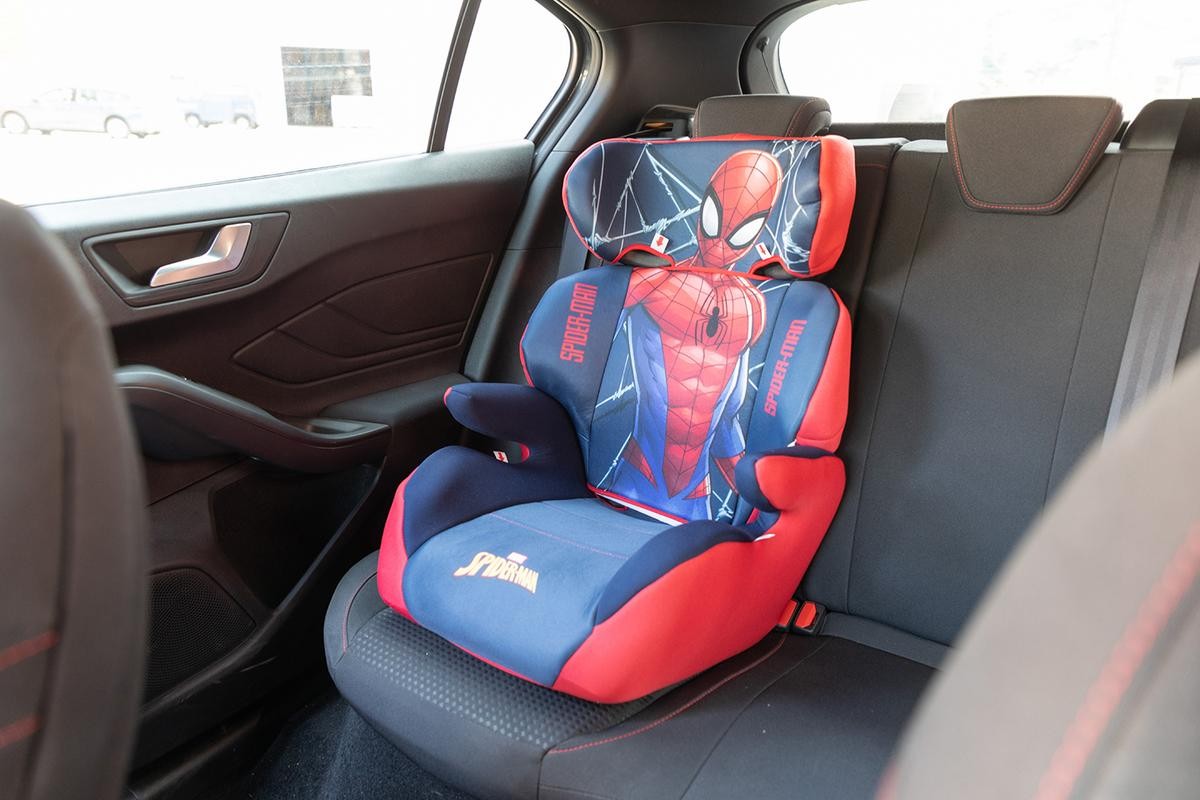 Child car seat blue SPIDER-MAN 11033