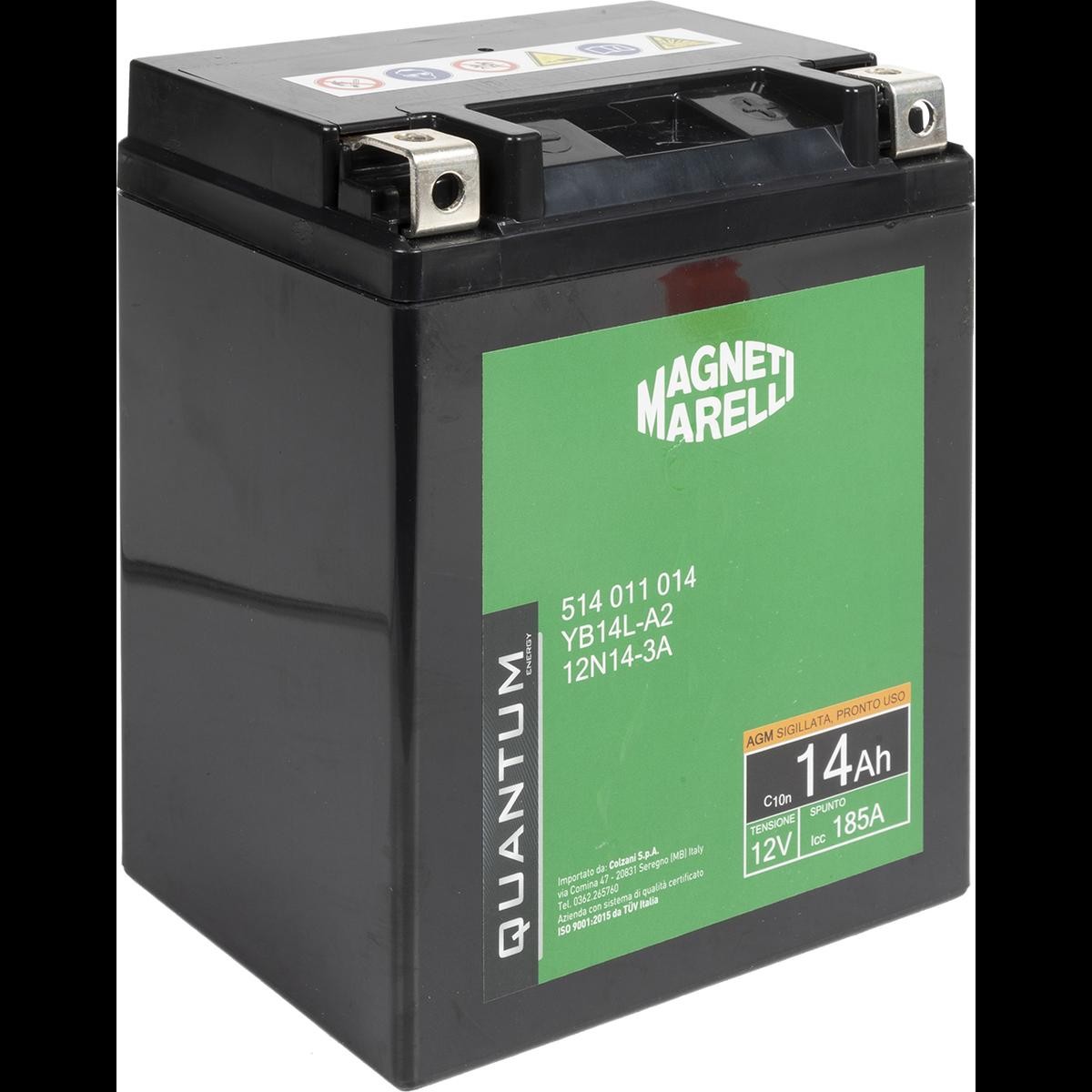 10833 Accumulator battery 10833 QUANTUM ENERGY 12V 14Ah 85A Lead-acid battery, AGM Battery