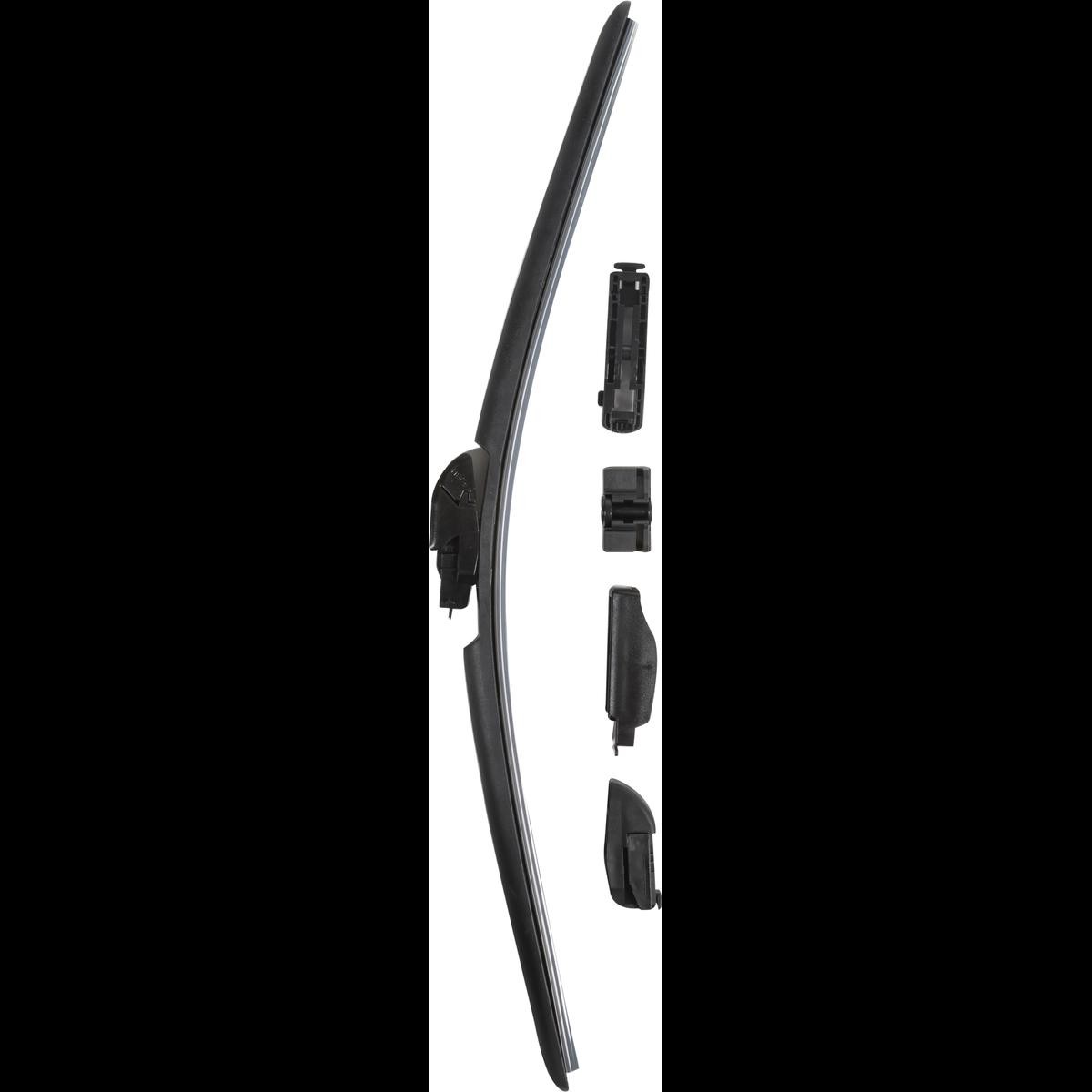Window wipers QUANTUM ENERGY FLEX Bracket wiper blade, Bent, 18 Inch , with adapter - 9457