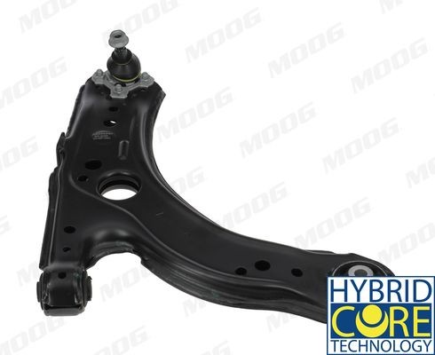 VO-WP-1552 Suspension wishbone arm VO-WP-1552 MOOG with rubber mount, Right, Lower, Front Axle, Control Arm