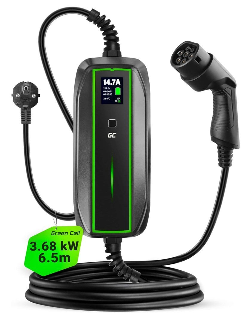 Portable charger Green Cell EV16