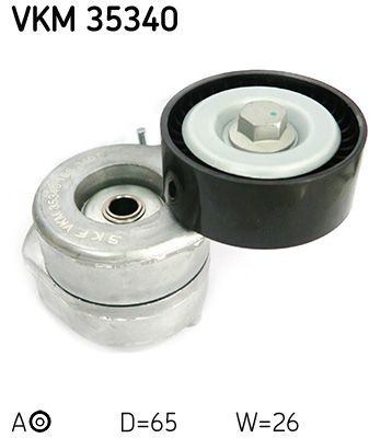 SKF VKM 35340 Tensioner pulley CHEVROLET experience and price