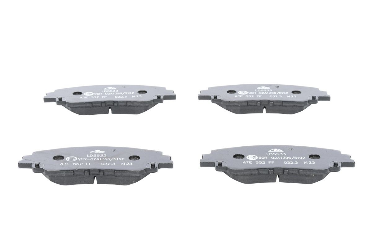 13047055332 Disc brake pads Ceramic ATE 22768 review and test
