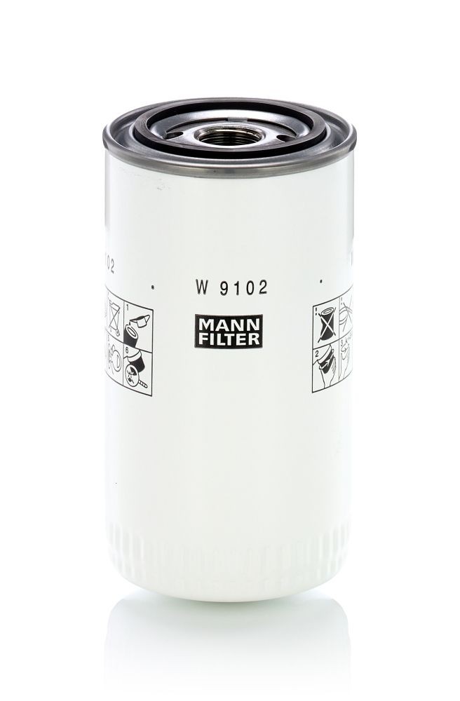 MANN-FILTER W9102 Oil filter 5802872619
