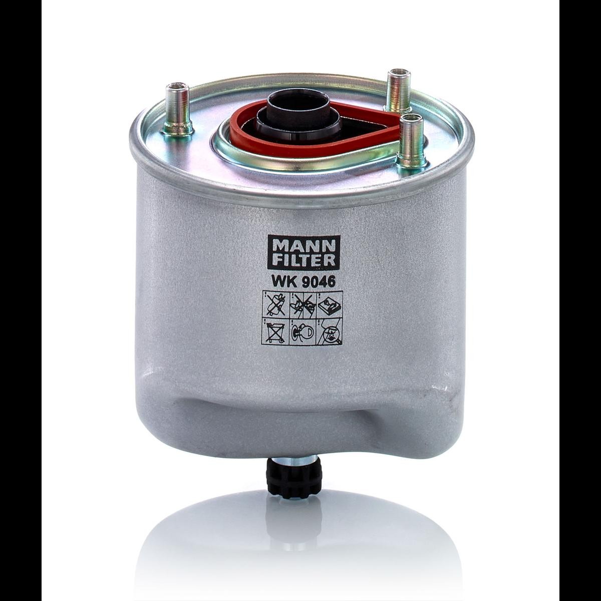 Mazda PREMACY Fuel filter 20468576 MANN-FILTER WK 9046 online buy