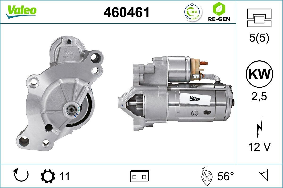 Great value for money - VALEO Starter motor 460461