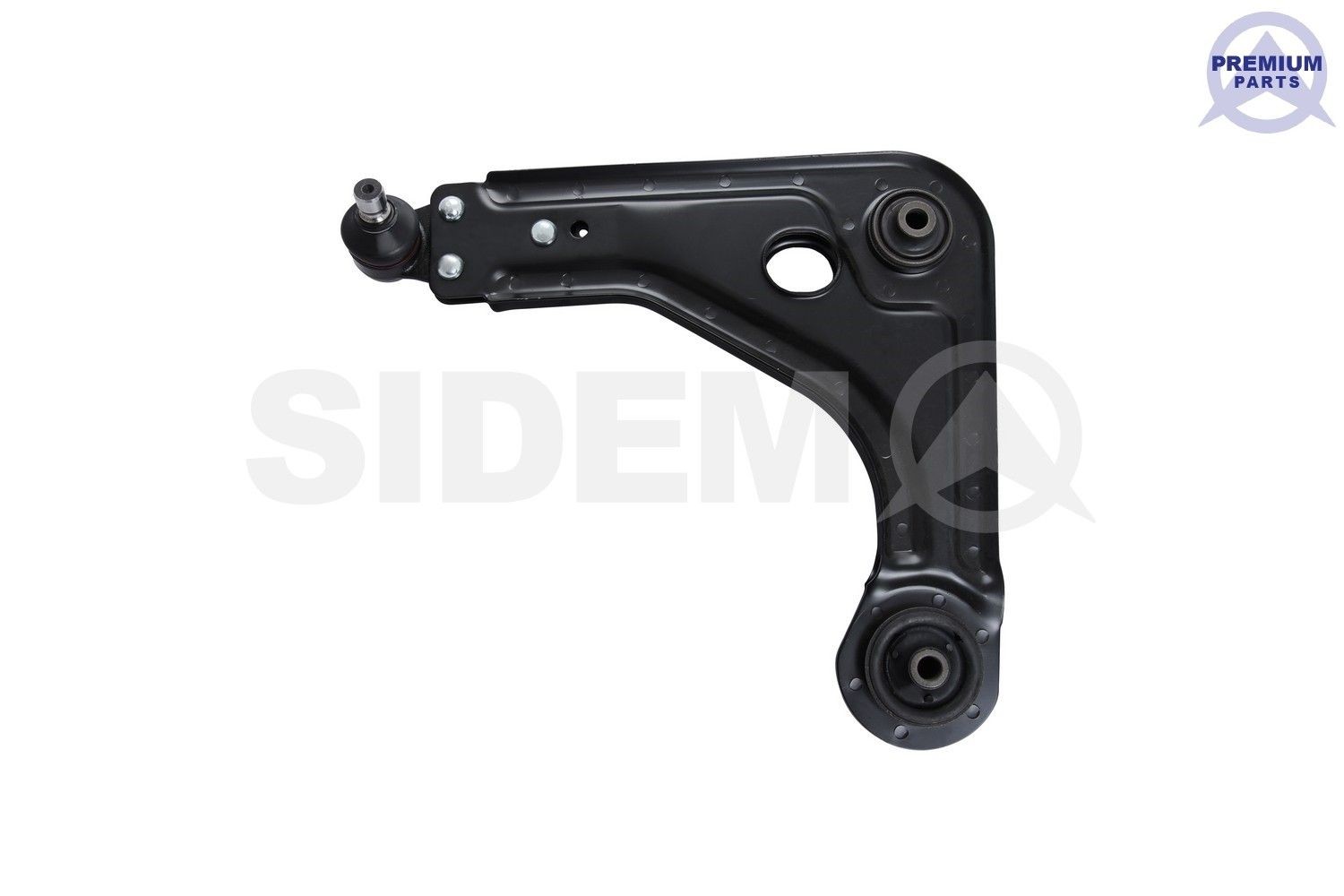 SIDEM 3584 Suspension arm Front Axle Left, Control Arm, Sheet Steel, Cone Size: 16,5 mm, Push Rod