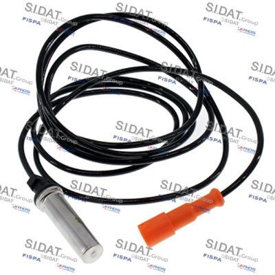 SIDAT Rear Axle both sides, 2-pin connector, 1200 Ohm, 2650mm Length: 2650mm, Number of pins: 2-pin connector Sensor, wheel speed 84.1843A2 buy