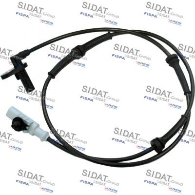 SIDAT Front axle both sides, Hall Sensor, 2-pin connector, 1100mm, 28mm, oval Total Length: 1100mm, Number of pins: 2-pin connector Sensor, wheel speed 84.739A2 buy