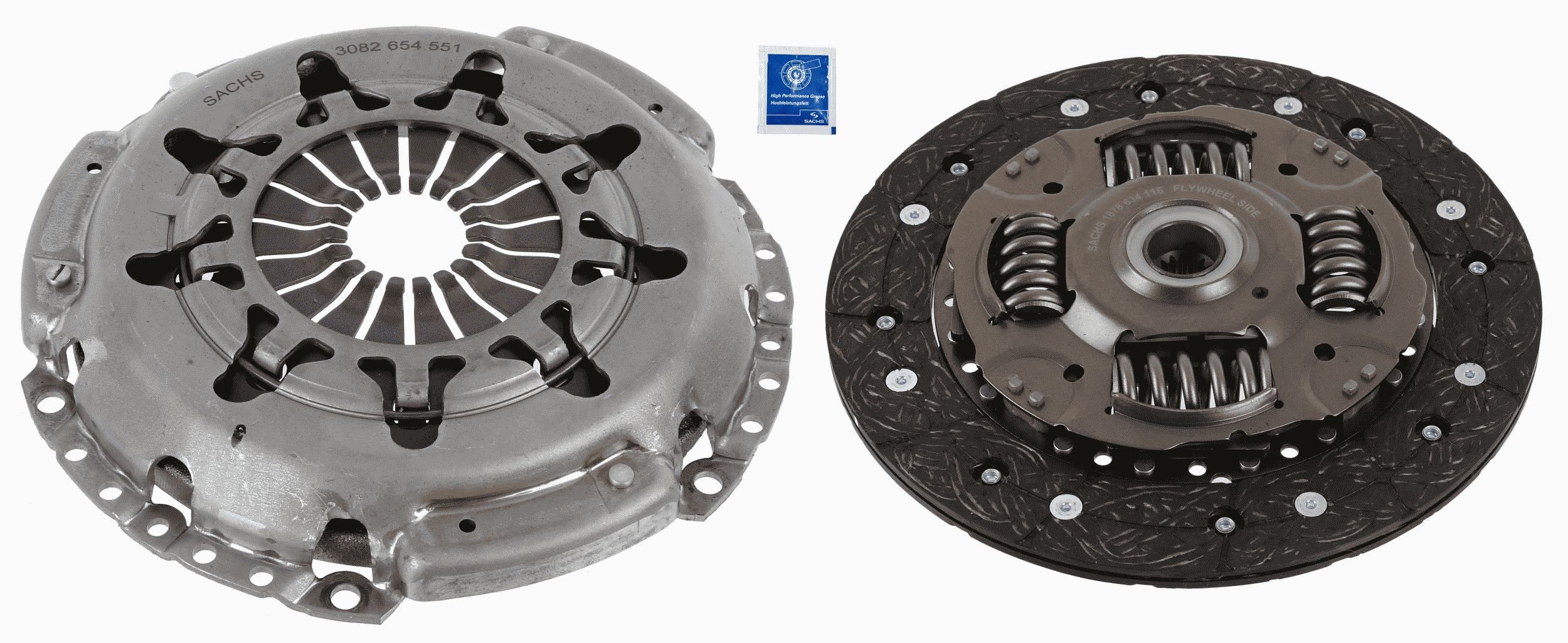 Great value for money - SACHS Clutch kit 3000 951 616