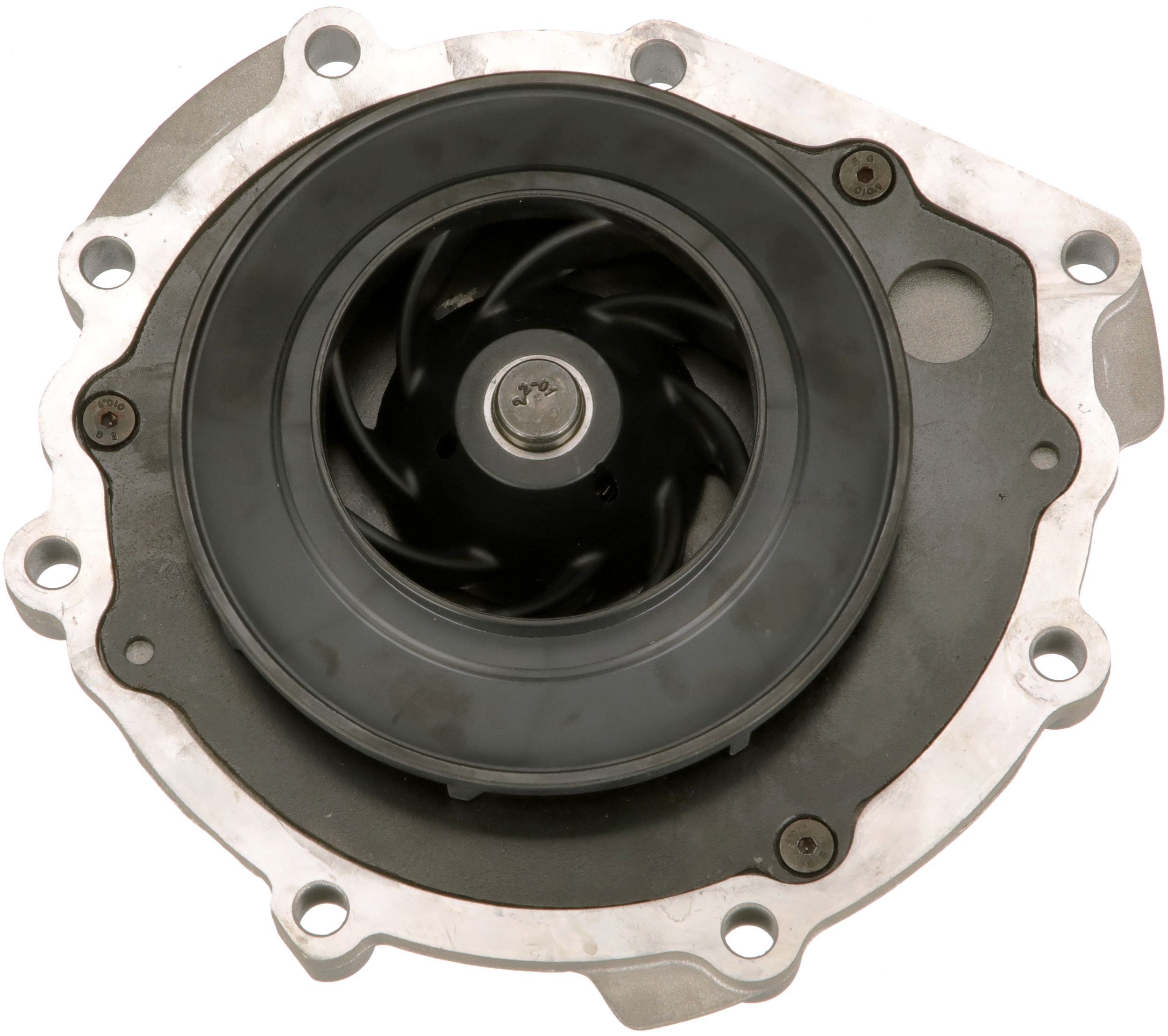 GATES 7702-15070 Water pump Metal, without belt pulley, for v-ribbed belt pulley