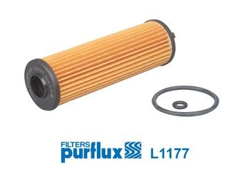 Original L1177 PURFLUX Oil filters SKODA