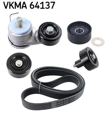 VKM 64070 SKF VKMA64137 Deflection / Guide Pulley, v-ribbed belt 252882F000