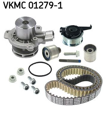 VKMA 01279 SKF VKMC01279-1 Water pump and timing belt kit 65 96821 0000