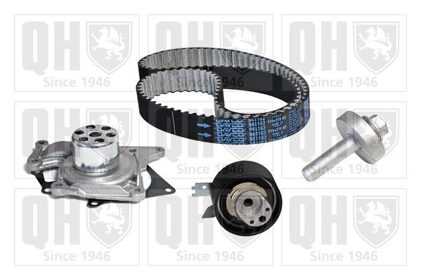 Mercedes-Benz VARIO Water pump and timing belt kit QUINTON HAZELL QBPK9401 cheap