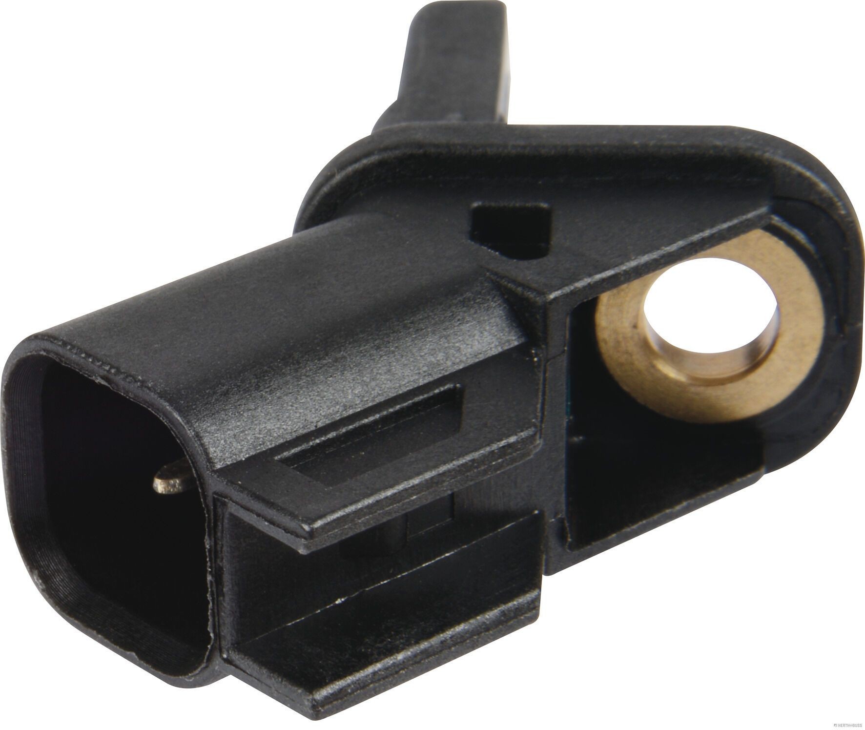 HERTH+BUSS ELPARTS Front Axle Right, Front Axle Left, 2-pin connector, 12V, black Number of pins: 2-pin connector Sensor, wheel speed 70660334 buy