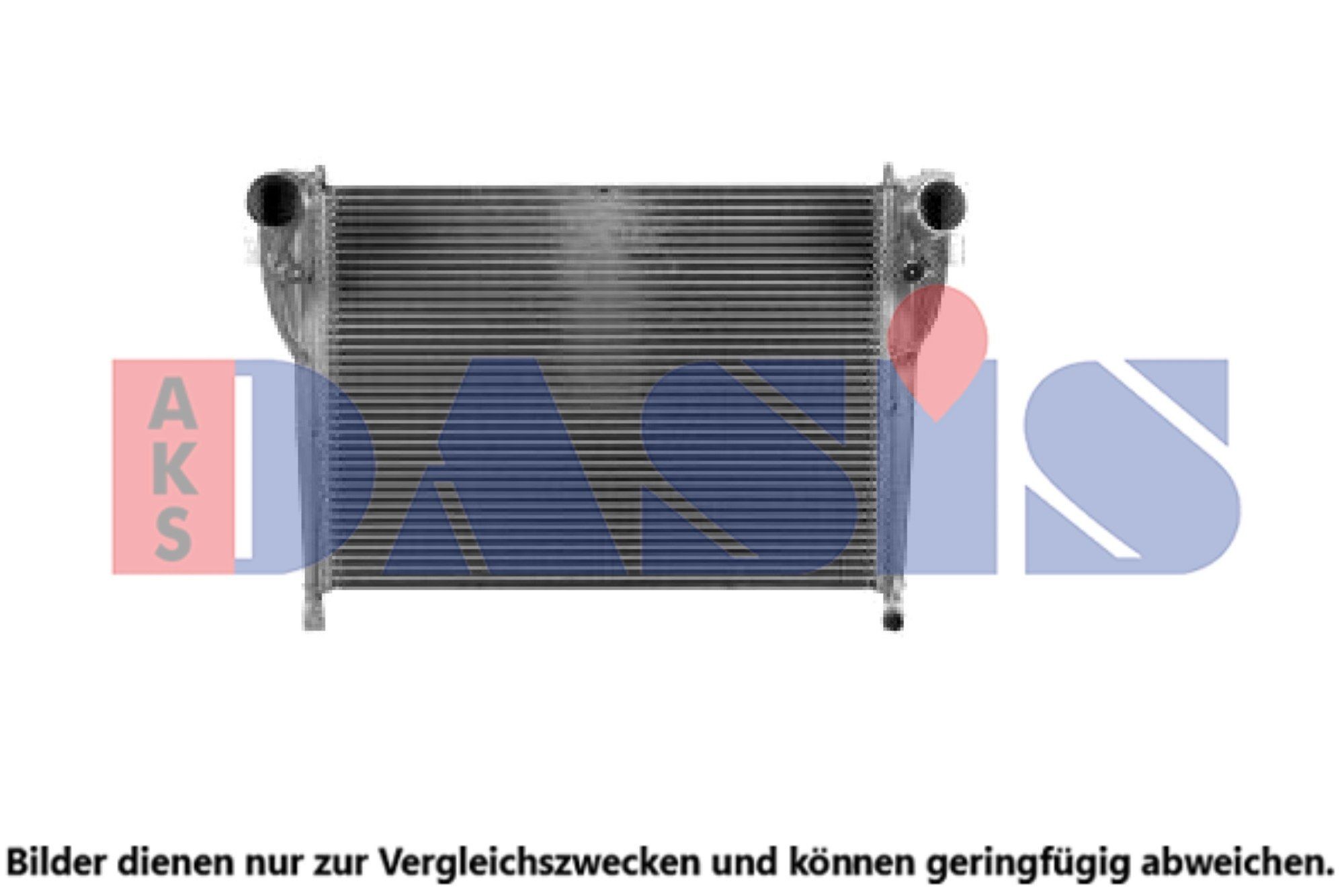 AKS DASIS 137022N Ladeluftkühler für MERCEDES-BENZ ACTROS MP4 / MP5 LKW in Original Qualität
