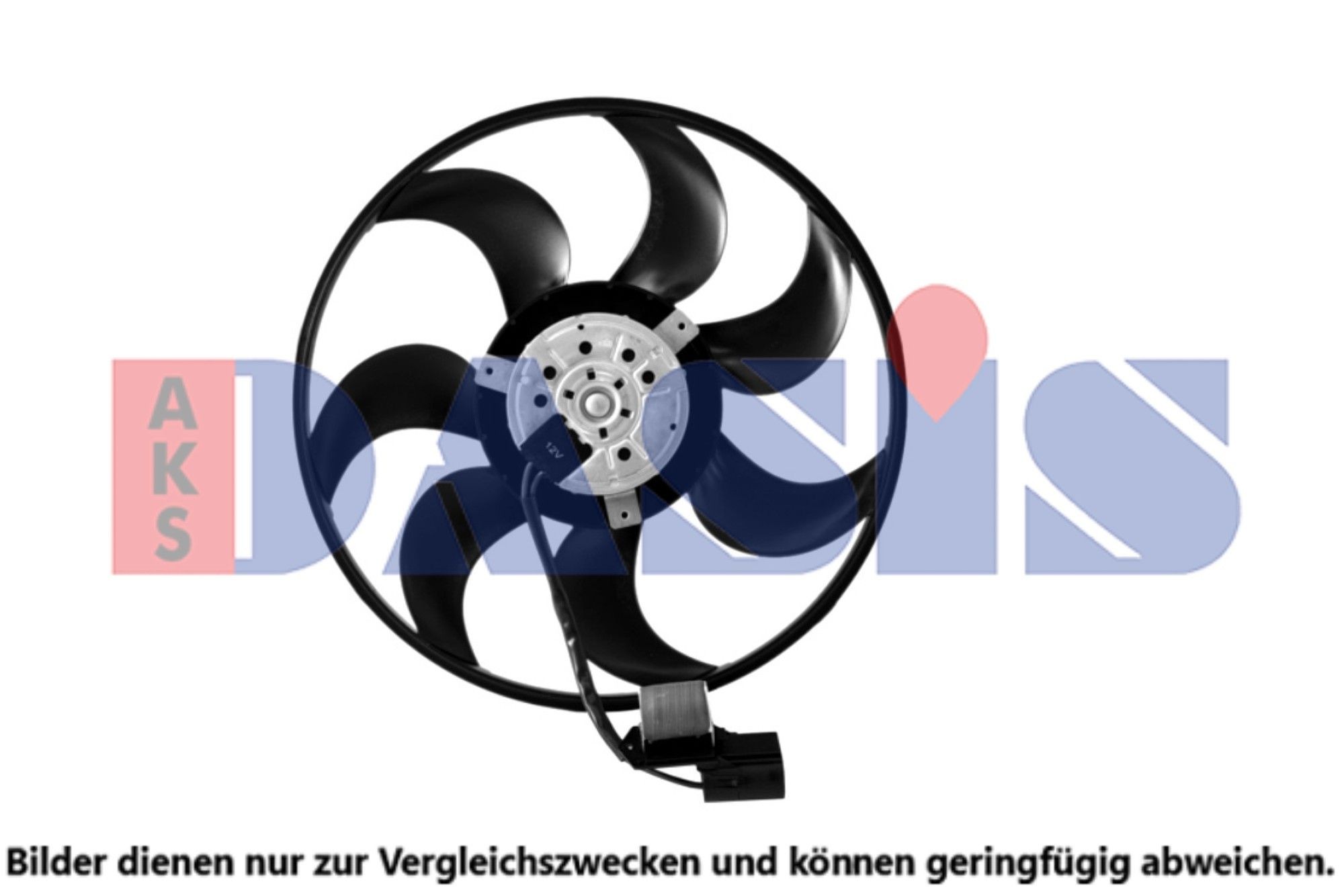 AKS DASIS 158100N Cooling fan Opel Astra G Coupe