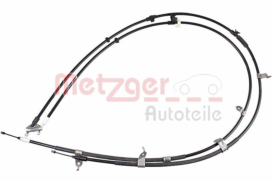 Great value for money - METZGER Hand brake cable 17.9006