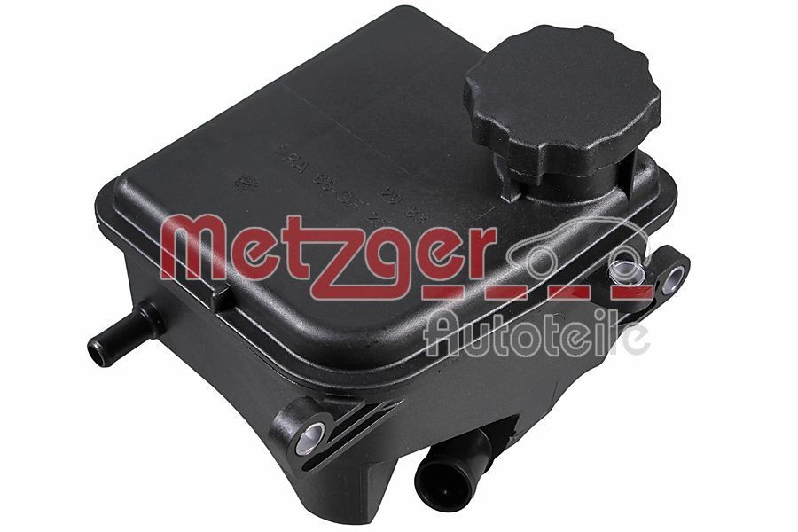 METZGER 2140422 Hydraulic oil expansion tank MERCEDES-BENZ E-Class 2003 in original quality