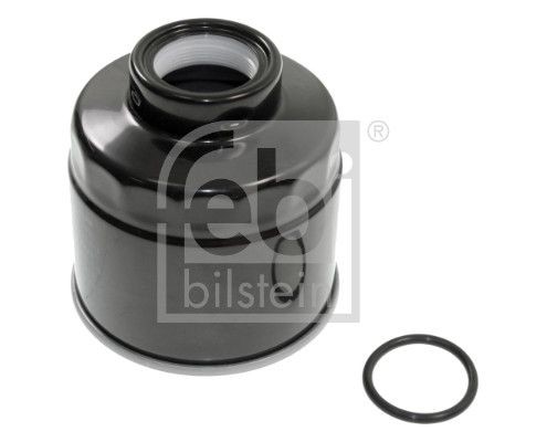 FEBI BILSTEIN Spin-on Filter, with seal ring Height: 104mm Inline fuel filter 184017 buy