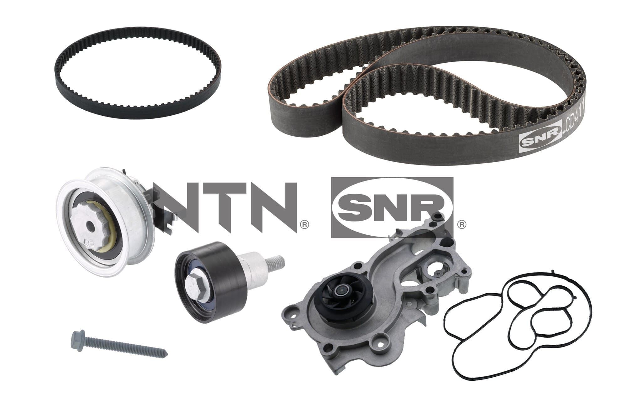 SNR KDP457753 Timing belt kit with water pump VW Caddy 4 Kombi 1.4 TSI 125 hp Petrol 2020 price