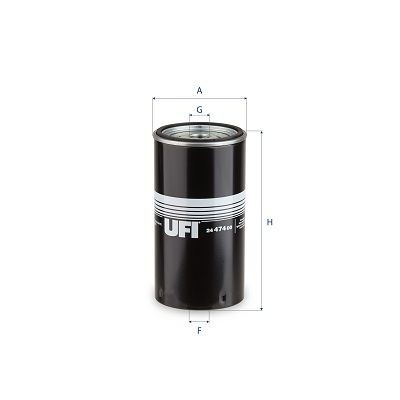 UFI Filter Insert Height: 216mm Inline fuel filter 24.474.00 buy
