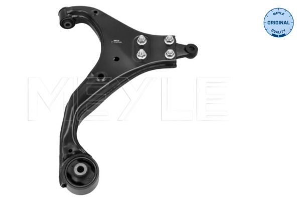 37-16 050 0058 MEYLE Control arm HYUNDAI with rubber mount, without ball joint, Front Axle Right, Control Arm, Sheet Steel