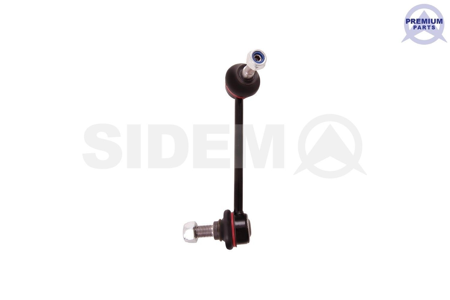 SIDEM 49466 Anti-roll bar link outer, Front Axle Left, 152mm, MM12x1,5R - MM10x1,5