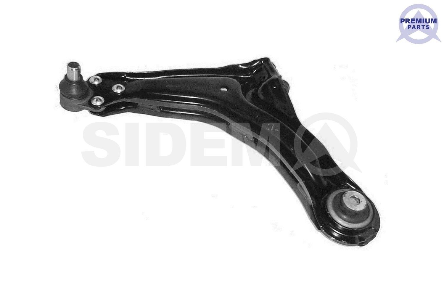 SIDEM 49570 Suspension arm Front Axle Left, Control Arm, Sheet Steel, Cone Size: 22 mm, Push Rod