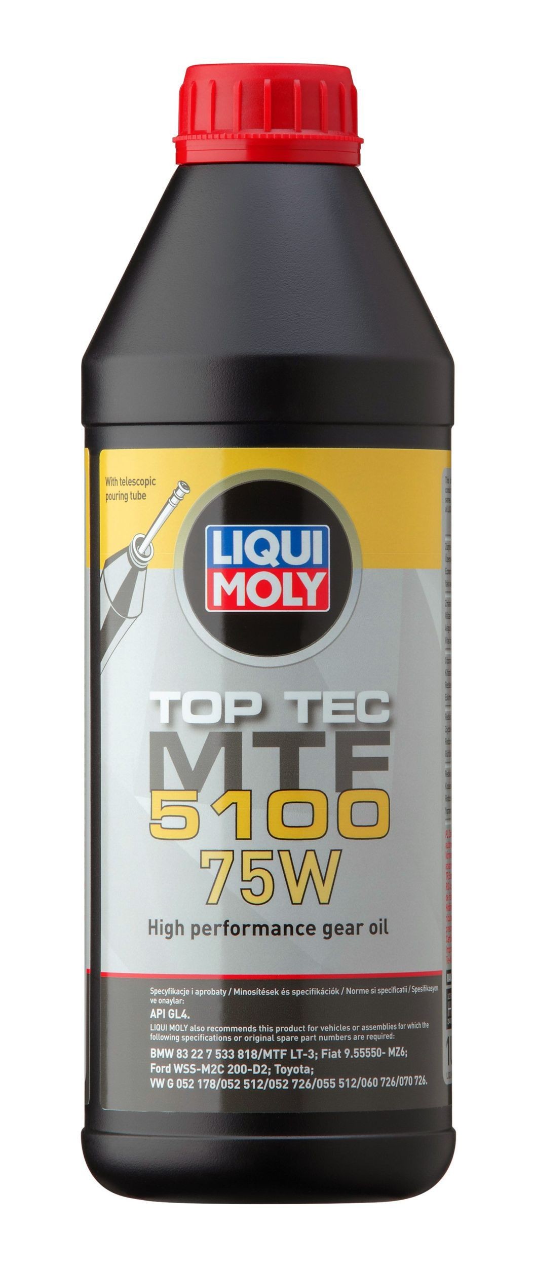 LIQUI MOLY Top Tec MTF 5100 21687 Transmission oil BMW 3 Saloon (E90) 320 d 156 hp Diesel 2005