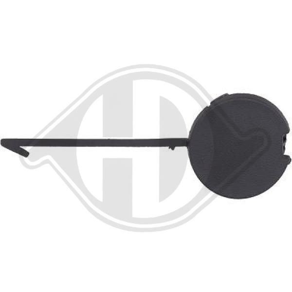 Great value for money - DIEDERICHS Flap, tow hook 2297666
