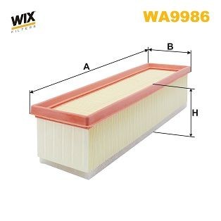 WA9986 WIX FILTERS Air filter - buy online