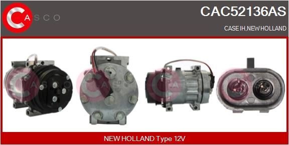 CASCO CAC52136AS Air conditioning compressor 84448669