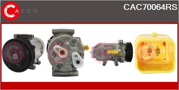 CASCO CAC70064RS AC compressor clutch 6453 PF
