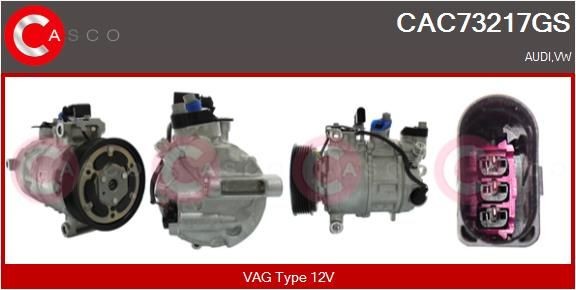 CASCO CAC73217GS Audi A5 2019 AC pump