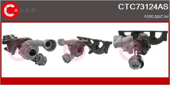 Great value for money - CASCO Turbocharger CTC73124AS