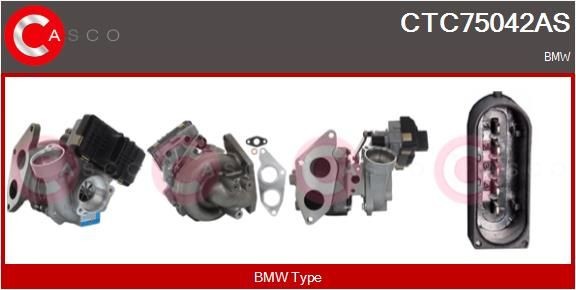 CASCO CTC75042AS Turbocharger BMW F11 525 d xDrive 211 hp Diesel 2016 price
