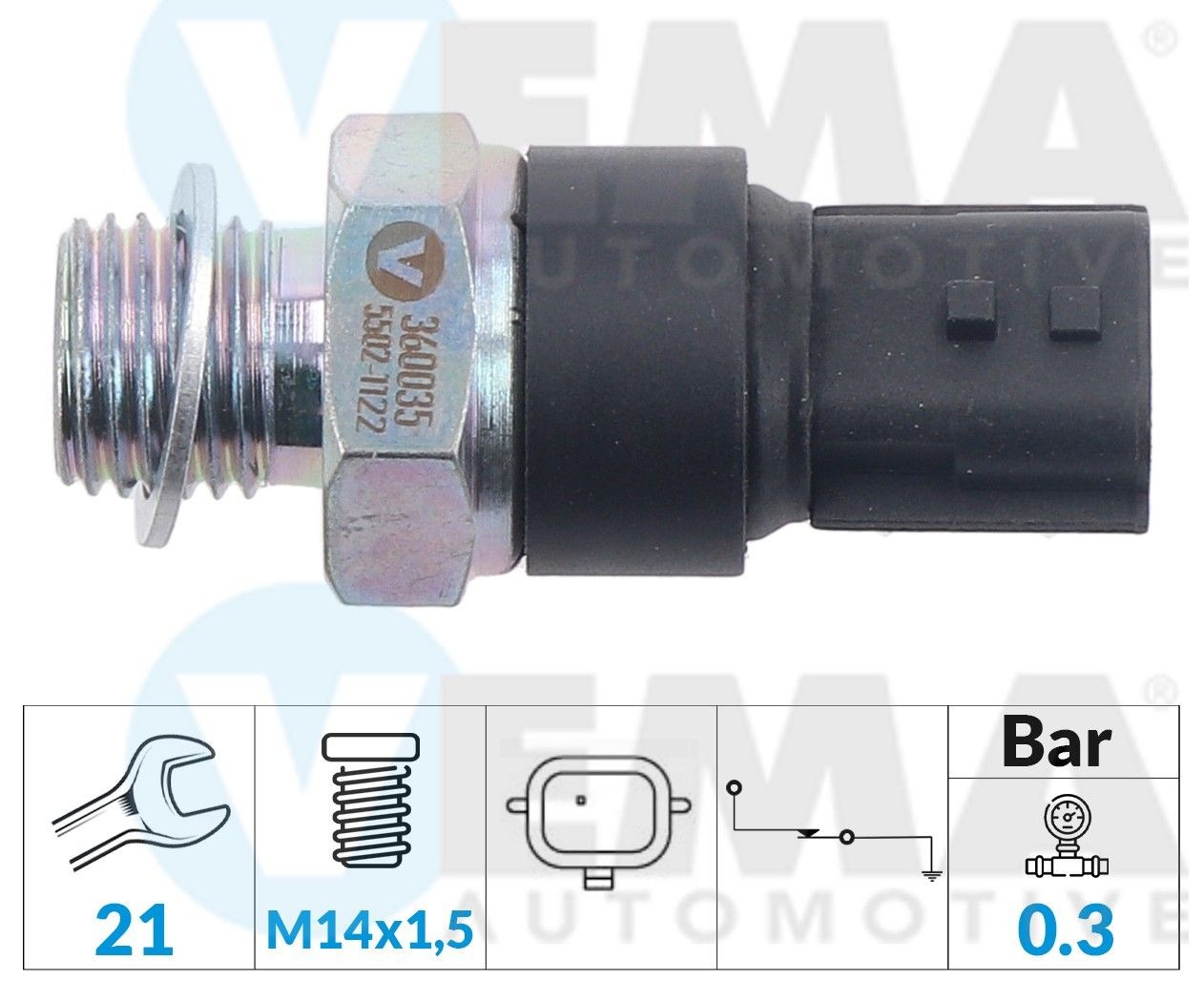 Original 360035 VEMA Oil pressure switch experience and price