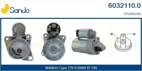 SANDO 6032110.0 Starter motor KB303-18-400A